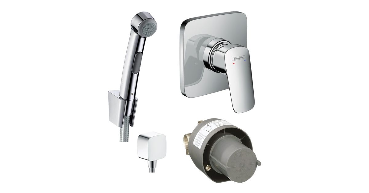 Комплект гігієнічного душа Hansgrohe Logis E (71604000, 13620180 ...