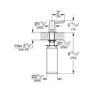 Дозатор для миючого засобу Grohe (40535DC0)