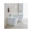 Биде напольное DURAVIT HAPPY D.2 570х 365х400 (2267100000) фото 3 Aquada.com.ua