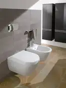 Биде подвесное Villeroy & Boch Subway 2.0 (54000001) фото 2 Aquada.com.ua