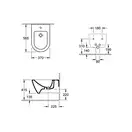 Биде подвесное Villeroy & Boch Subway 2.0 (54000001) фото 6 Aquada.com.ua