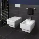 Подвесное биде Villeroy & Boch Memento (542800R2) фото 2 Aquada.com.ua