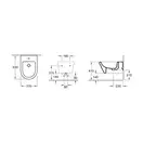 Биде подвесное Villeroy & Boch Omnia architectura 53х37 см (альпийский белый) (54840001) фото 2 Aquada.com.ua