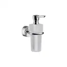 Дозатор для жидкого мыла Axor Uno (цвет - хром/стекло матовое) (41519000) фото 1 Aquada.com.ua