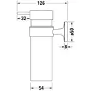 Дозатор для жидкого мыла Duravit Starck T, чёрный матовый/матовое стекло (0099354600) фото 2 Aquada.com.ua