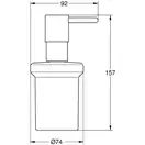 Дозатор рідкого мила Grohe Essentials New (40448001)