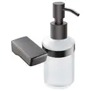Дозатор для жидкого мыла Imprese Grafiky, black nickel (ZMK041807310) фото 1 Aquada.com.ua