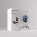 Дозатор для жидкого мыла Imprese Grafiky, black nickel (ZMK041807310) фото 2 Aquada.com.ua