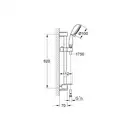 Grohe New Tempesta Rustic 100 Душевой гарнитур с полочкой, 4 режима (26086001) фото 2 Aquada.com.ua