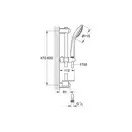 Grohe Euphoria Душевой гарнитур со штангой, хром (27266001)