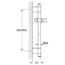 GROHE Душевая штанга RAINSHOWER (28797001) фото 3 Aquada.com.ua