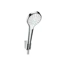 Ручной душ с держателем и шлангом 1,25 м Hansgrohe Croma Select S 1jet (цвет - хром/белый) (26420400) фото 1 Aquada.com.ua