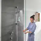 Hansgrohe Croma Select S Vario Душевой набор, белый/хром (26566400)