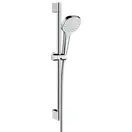 HANSGROHE Душевой набор 0,65м цв белый хром Croma Select E (26584400) фото 1 Aquada.com.ua