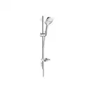 Душевой гарнитур Hansgrohe Raindance Select 120 3jet EcoSmart 9 л/мин со штангой 65 см и мыльницей (цвет - хром) (26622000) фото 1 Aquada.com.ua