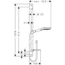Душовий набір Hansgrohe Raindance Select E 120 3Jet EcoSmart 90см, White/Chrome (26623400)