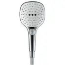 Душовий набір Hansgrohe Raindance Select E 120 3jet 160, хром / білий (26720400)