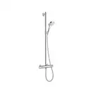 Душевой гарнитур с термостатом Hansgrohe Croma Select S (цвет - хром/белый) (27247400) фото 1 Aquada.com.ua