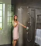HANSGROHE Душевой набор 120 3jet P, Powder Rain Raindance Select S (27654000) фото 3 Aquada.com.ua