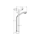 Hansgrohe Душевой набор, 0,65 м Crometta 85 Vario/Unica (27763000) фото 2 Aquada.com.ua