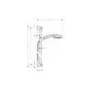 Душевая система Hansgrohe Raindance Classic 100 (цвет - белый/хром) (27841090) фото 2 Aquada.com.ua