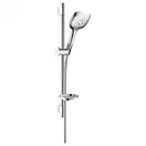 Душевой гарнитур, со штангой 65 см и мыльницей Hansgrohe Raindance Select E (цвет - хром), 3 вида струи (27856000) фото 1 Aquada.com.ua