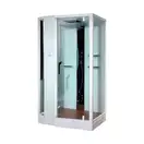 Паровой бокс Devit Soul 1200 × 900 х h2200 мм (стекло прозрачное) правое открывание (FEN8912WR) фото 1 Aquada.com.ua
