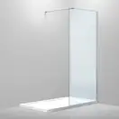 VOLLE Стенка Walk-In 100*200см, каленое прозрачное стекло 8мм (18-08-100H) фото 1 Aquada.com.ua