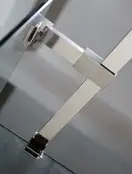 VOLLE Стенка Walk-In 90*190см + стенка Walk-In 40*190см + держатель стекла D 1000мм + держатель стекла Е 100мм + профиль (18-08-10194) фото 2 Aquada.com.ua