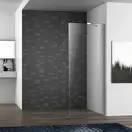 VOLLE Стенка Walk-In 90*190см, каленое прозрачное стекло 8мм (18-08-90) фото 4 Aquada.com.ua