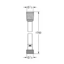 Душовий шланг 1750 Grohe Relexaflex (28154001)