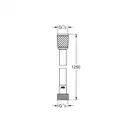 GROHE Relexaflex шланг душевой 125см (45971001) фото 2 Aquada.com.ua