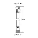 GROHE Шланг душевой 175см Relexaflex (45992001) фото 2 Aquada.com.ua
