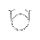 HANSGROHE Шланг душевой, 150 см Mariflex (28153000) фото 2 Aquada.com.ua