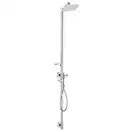 Душевая система с термостатом Axor Urquiola Showerpipe (цвет - хром) (11901000) фото 1 Aquada.com.ua