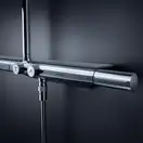 Душевая система с термостатом Axor ShowerSolutions Showerpipe 800 (цвет - хром) (27984000) фото 4 Aquada.com.ua