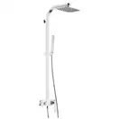 Душевая система Devit Katarina 400 х 250 мм (цвет - хром/белый) (37520148W) фото 1 Aquada.com.ua