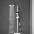 Grohe New Tempesta Cosmop. Душова система з термостатом, хром (26223001)