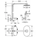 GROHE Душевая система RAINSHOWER SMARTCONTROL (26361000) фото 4 Aquada.com.ua