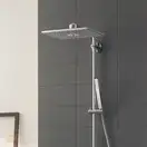 GROHE Душевая система Grohe Euphoria SmartControl 310 Cube Duo 26508000 с термостатом (26508000) фото 3 Aquada.com.ua