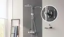 GROHE  Душевая система настенного монтажа с термостатом для ванны Euphoria SmartControl System 260 Mono (26510000) фото 7 Aquada.com.ua