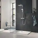 Душевая система с термостатом Grohe Rainshower, хром (26649000)
