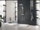Душевая система с термостатом Grohe Rainshower, хром (26649000)