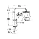 Grohe New Tempesta System Душевая система, хром (27389002)