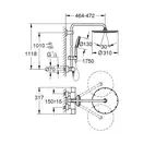 Grohe Rainshower Smartactive 310 Душевая система, хром (27966001)