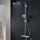 Душова система з термостатом для настінного монтажу GROHE Rainshower System 310 (27968000)
