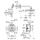 GROHE Душевая система GROHTHERM 2000 (34283001) фото 2 Aquada.com.ua
