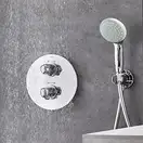 Душевая система скрытого монтажа с термостатом Grohe Grohtherm 1000 (34582000) фото 3 Aquada.com.ua