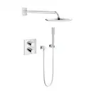 Душевая система скрытого монтажа с термостатом Grohe Grohtherm 3000 Cosmopolitan (цвет - хром) (34627000) фото 1 Aquada.com.ua