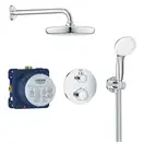 Душова система прихованого монтажу з термостатом Grohe Grohtherm Convent. Concealed (34727000)